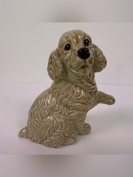 Wade Other - Vintage Wade Brown Spaniel Dog Figurine Limited Edition of 1000 1994 England